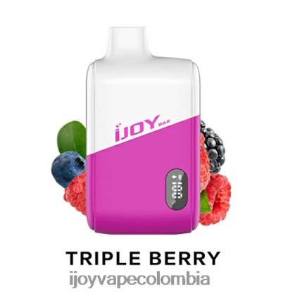 hielo de triple baya
