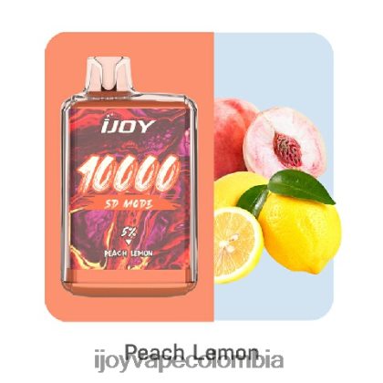 iJOY Bar SD10000 desechable FX8ZTZ168 IJOY Vape Desechable melocotón limón