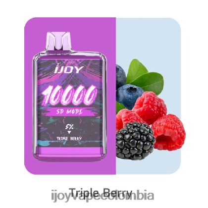 iJOY Bar SD10000 desechable FX8ZTZ173 IJOY Vape Precio triple baya