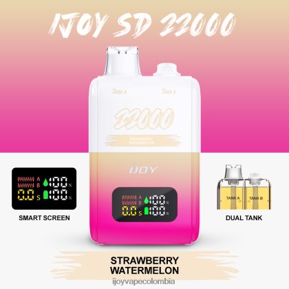 iJOY SD 22000 desechable FX8ZTZ158 IJOY Vape Desechable sandia fresa